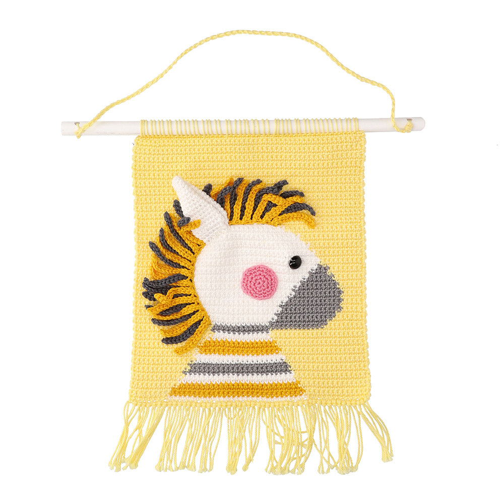 Wandhangers zebras ziva en zara — gemaakt met Mrs Milly - Wandhangers zebra's Ziva en Zara (2)