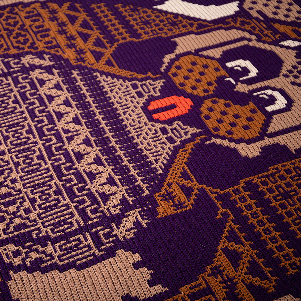 Deken — gemaakt met AdO Crochet - Zen Tangle Dogs Deken Mozaïek Haakpakket - Inclusief Digitaal Patroon