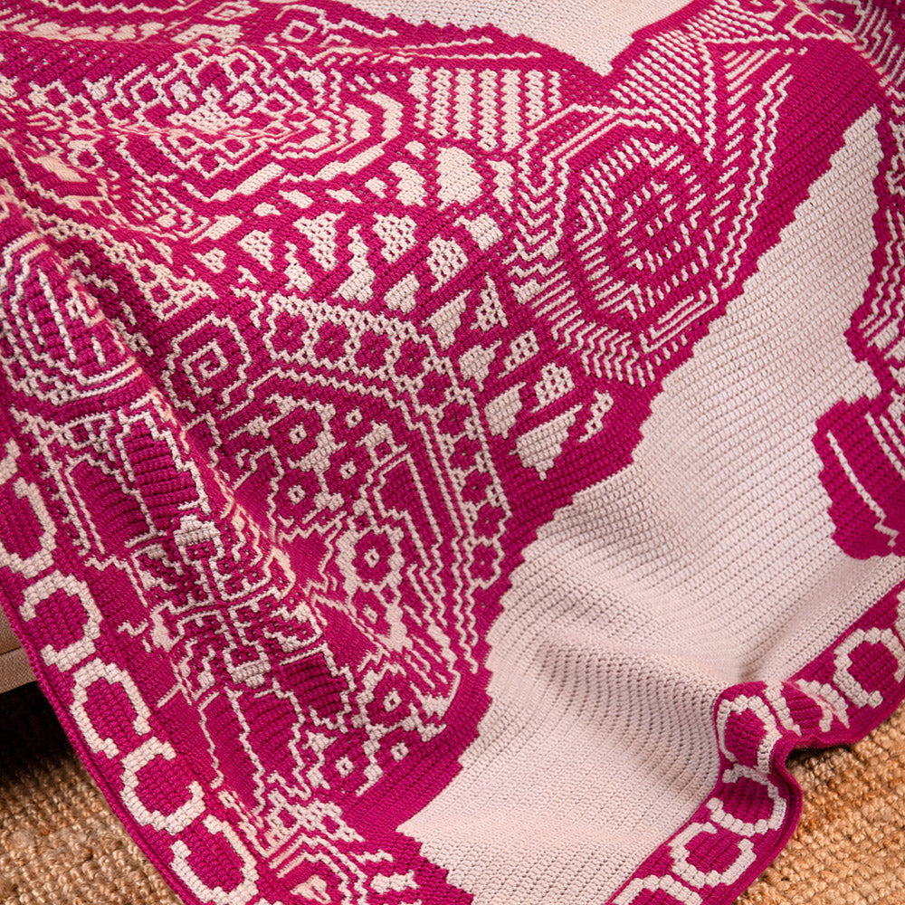 Paard — gemaakt met Zen Tangle Horse - AdO Crochet - Garenpakket - Mozaïek (4)