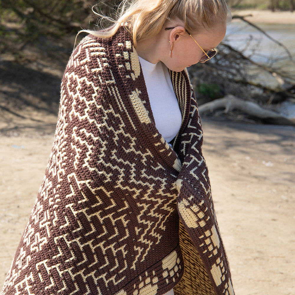 Leeuw — gemaakt met Zen Tangle Lion - AdO Crochet Garen- en Haakpakket Interlocking Special DK (4)
