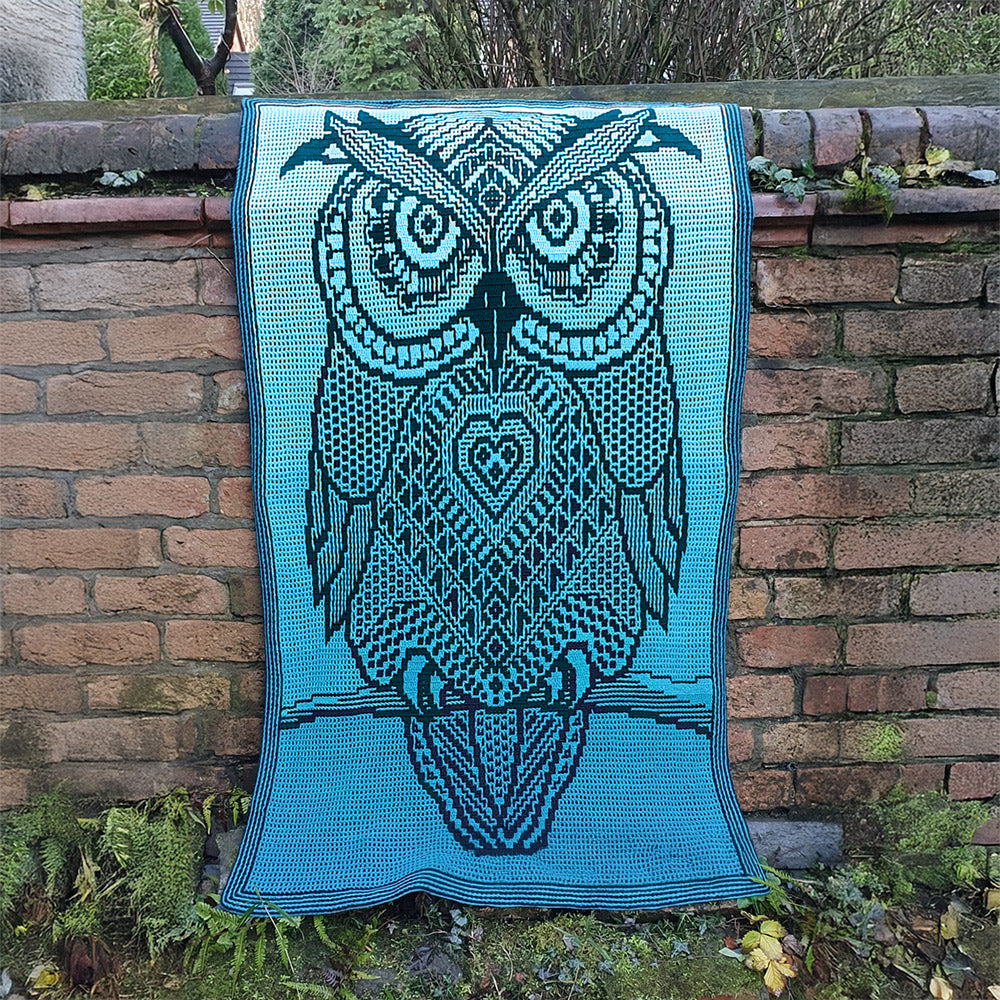 Zen Tangle Ollie the Owl Haakpakket Mozaïek