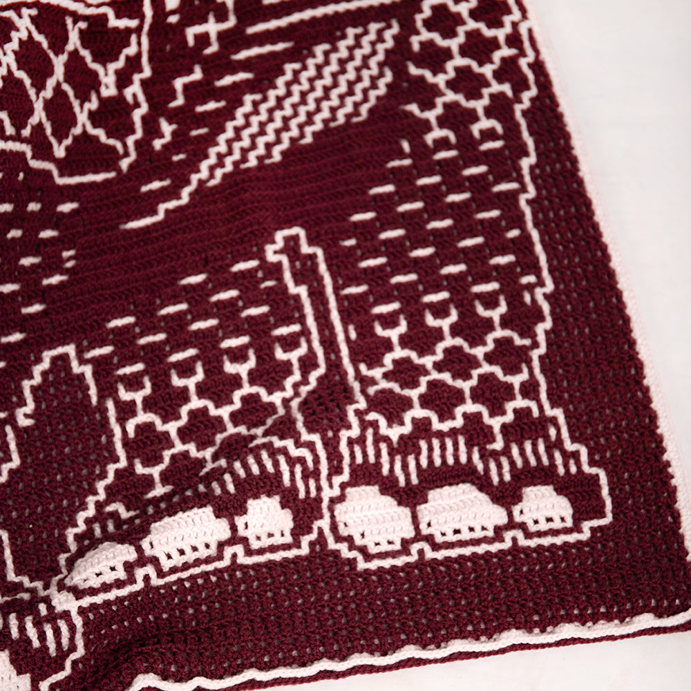 Nijpaard — gemaakt met Zen Tangle Rhino - AdO Crochet Garen- en Haakpakket Interlocking (3)