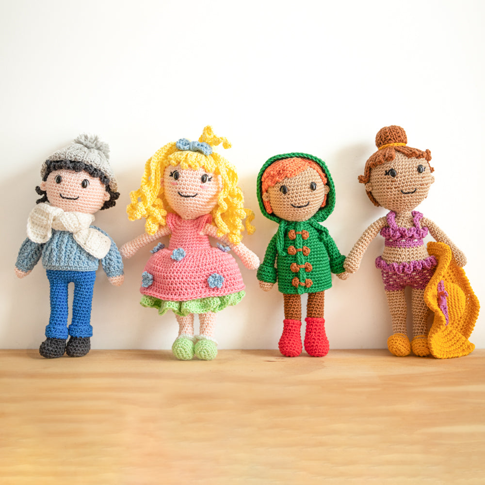 Seizoenen pop edit — gemaakt met Zomer Poppetje Haakpatroon