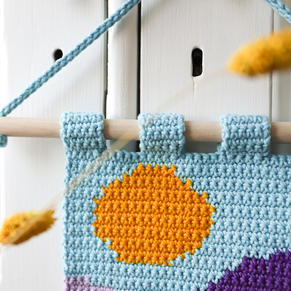 Summer — gemaakt met Zomer Wandhanger Haakpakket (2)