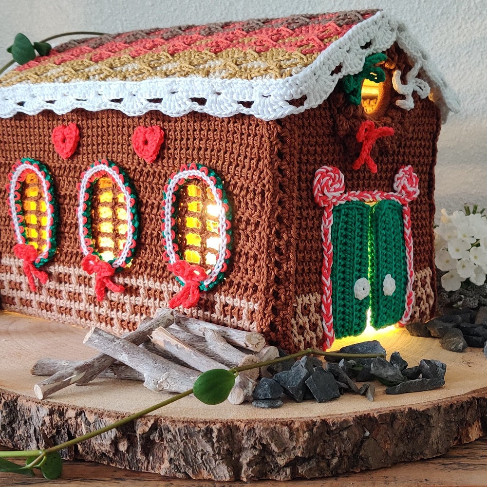 Zomer & Winter Peperkoekhuisje Haakpakket (4)