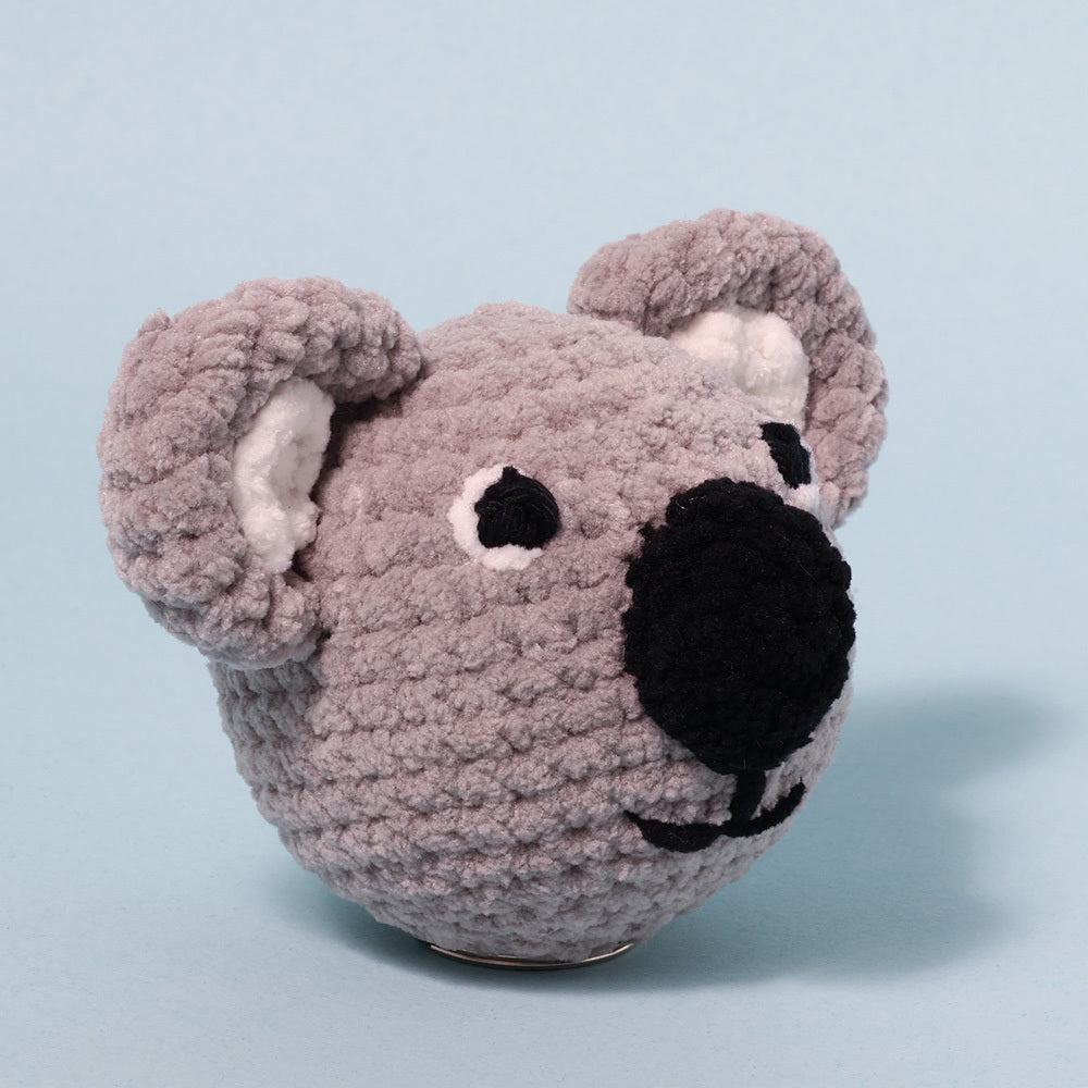 Koala berenschattig — gemaakt met Zooballs – Berenschattig haakboek YarnZoo