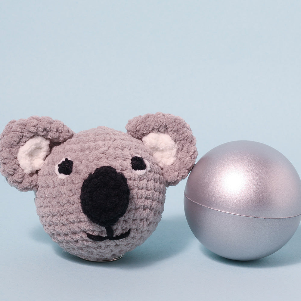Stressbal berenschattig — gemaakt met Zooballs – Berenschattig haakboek YarnZoo